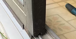 patio door track repair