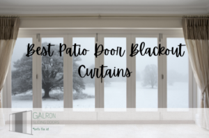 Patio Door Blackout Curtains